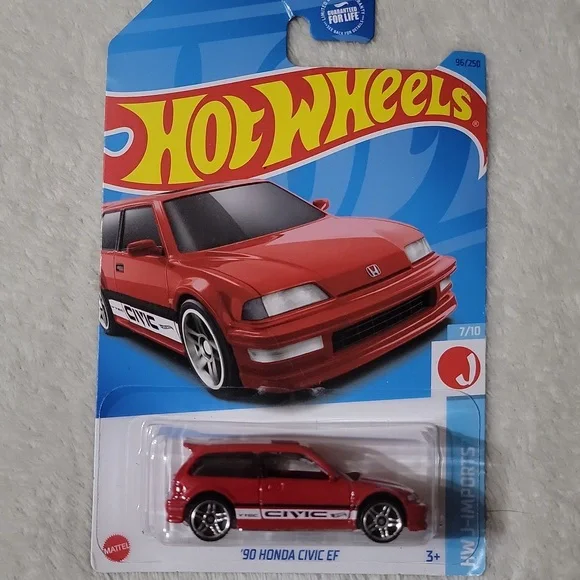 3 '90 Honda Civic EF Hot Wheels - Picture 3 of 6